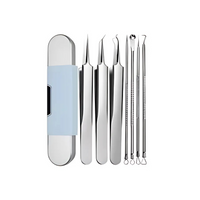 FacialTools - Stainless Steel Blackhead Remover Tool Set