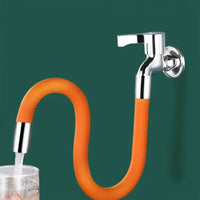 Flexible Faucet Extender – 360° Swivel & Water-Saving