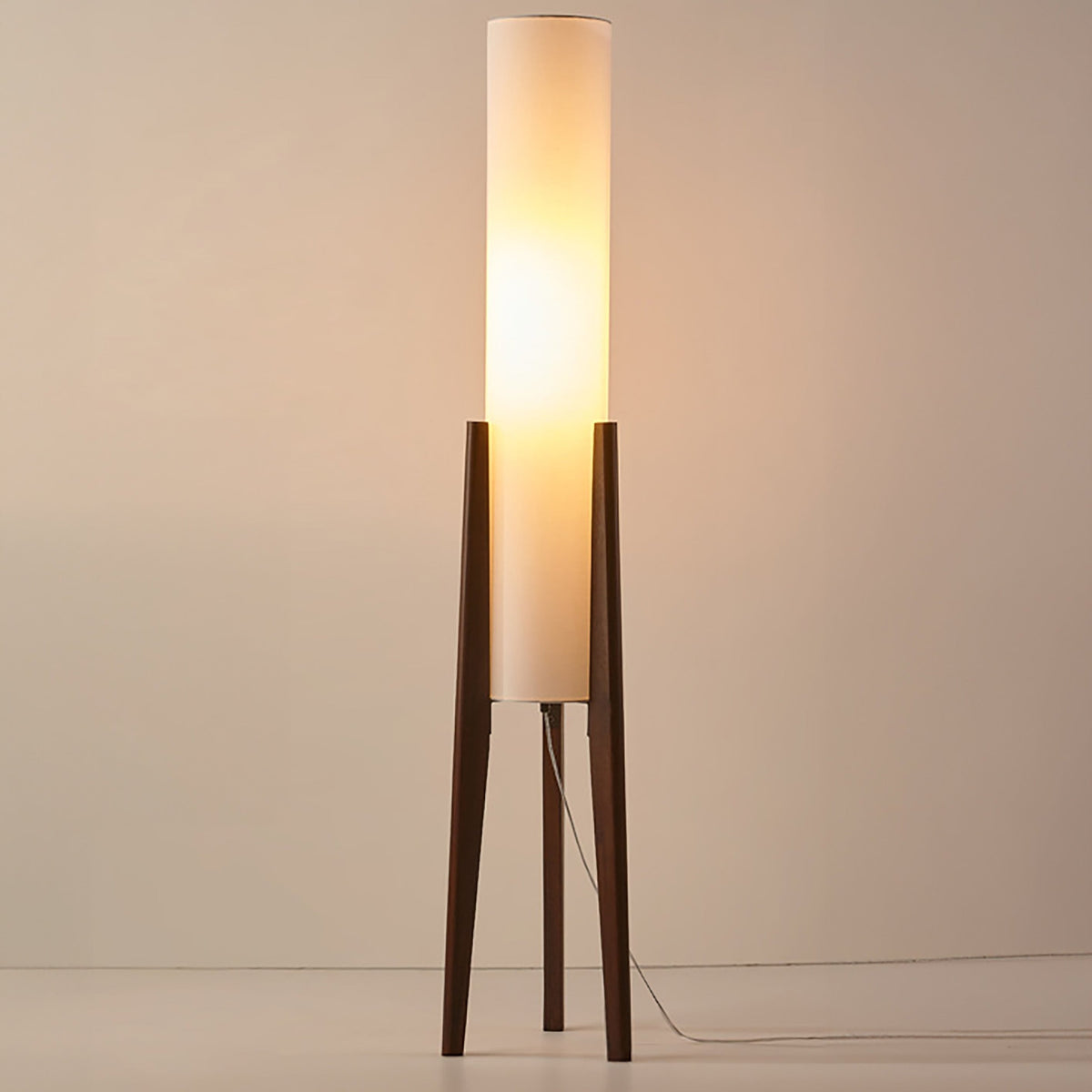 Floor Lamp in Walnut - Modern & Retro Design | Art Lamp
