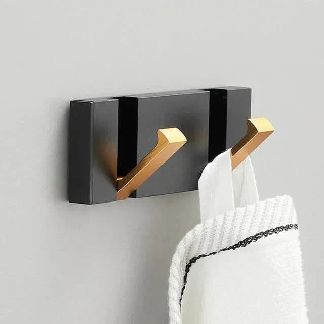 Foldable Stainless Steel Wall Hook Space-Saving