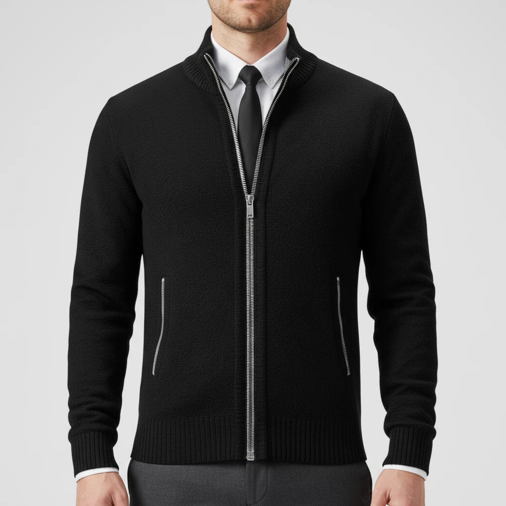 Men's Zip-Up Sweater