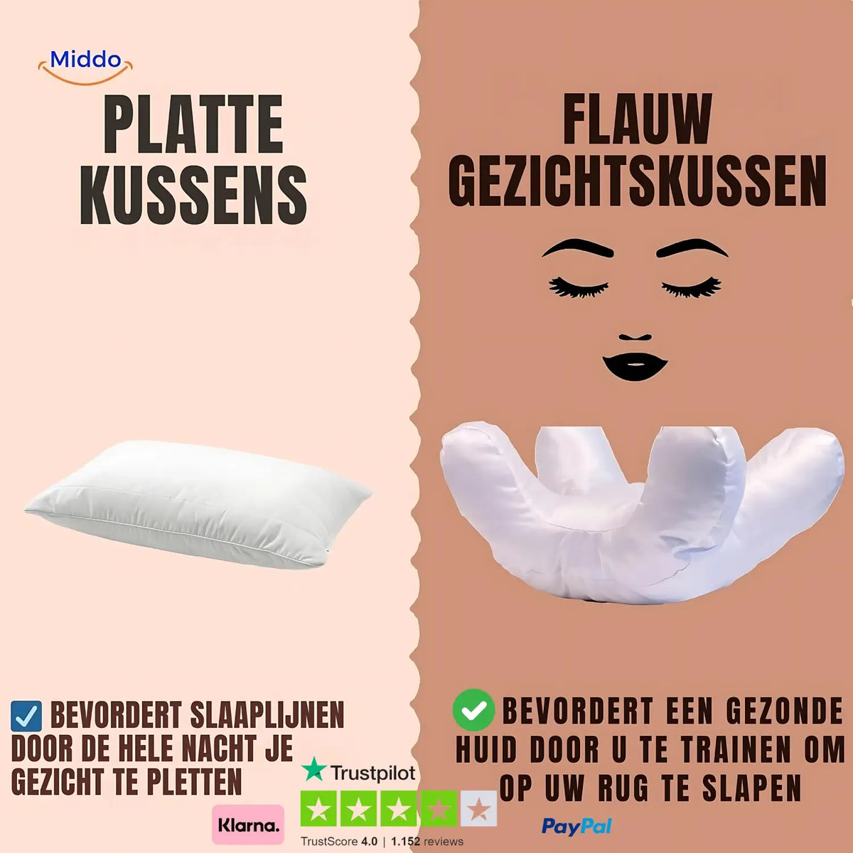 Glow™ Pillow | Anti-Wrinkle Comfort for Radiant Skin!