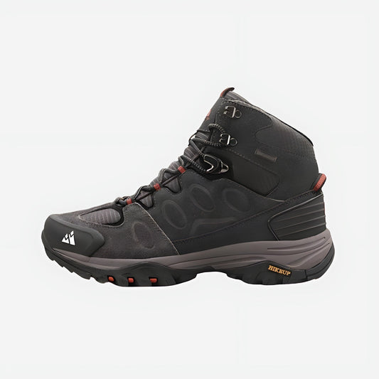 Waterproof All-Weather Hiking Boots with Rubber Grip Sole