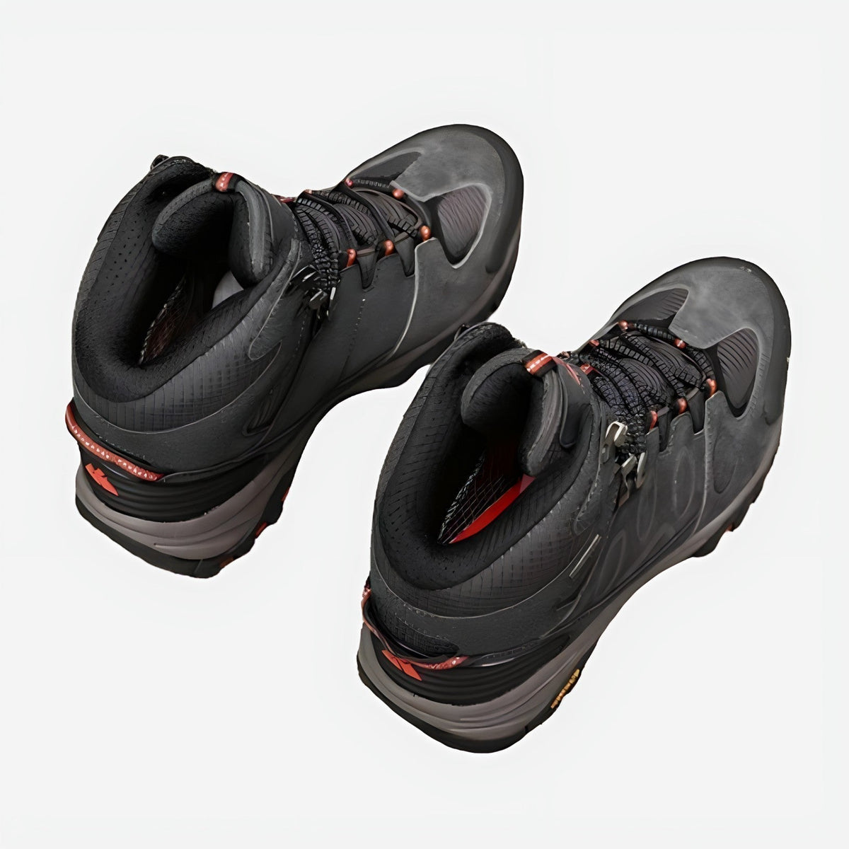 Waterproof All-Weather Hiking Boots with Rubber Grip Sole