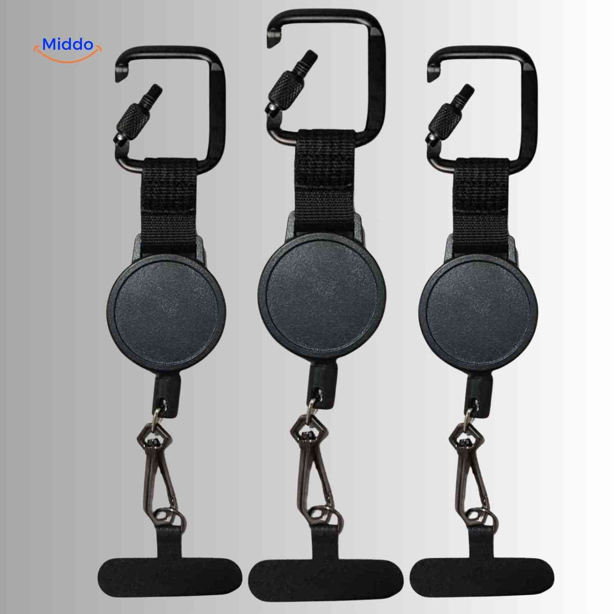 GripLock™ Holder | Theft-Proof, Retractable, and Super Portable!