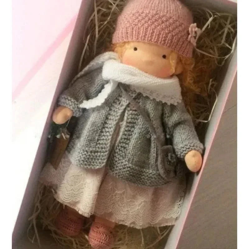 Handmade Cotton Plush Doll – Waldorf Emma Toy