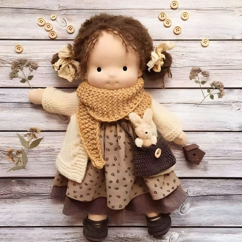 Handmade Waldorf Doll – Imaginative Play Companion | Natural Educational Toy for Children