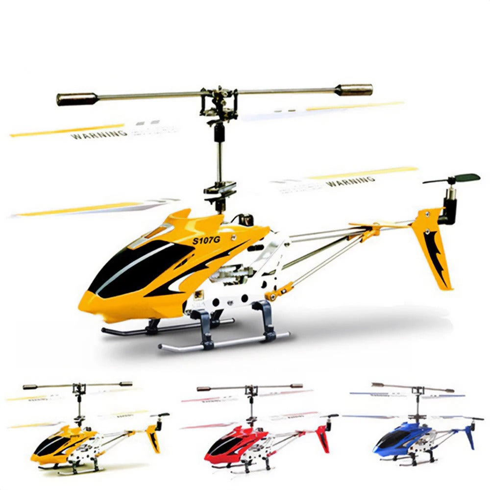Hercules Unbreakable Mini RC Helicopter with Gyro - Red