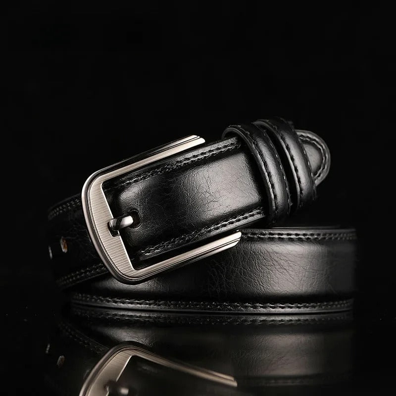 Heritage 100% Full-Grain Leather Belt