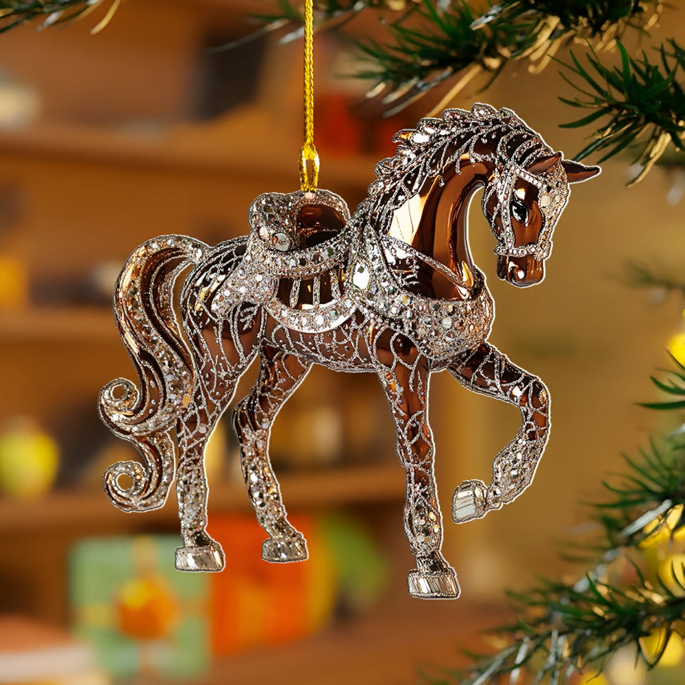Horse Christmas Tree Ornament