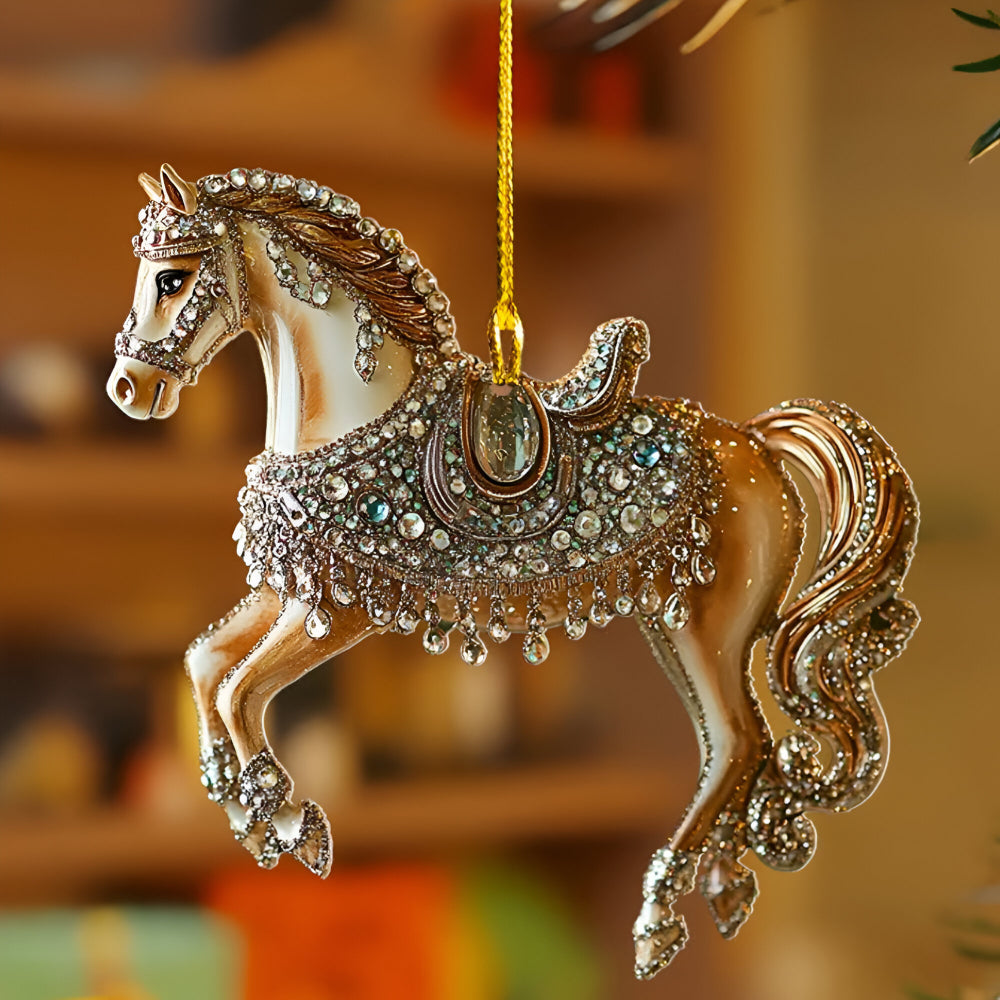Horse Christmas Tree Ornament