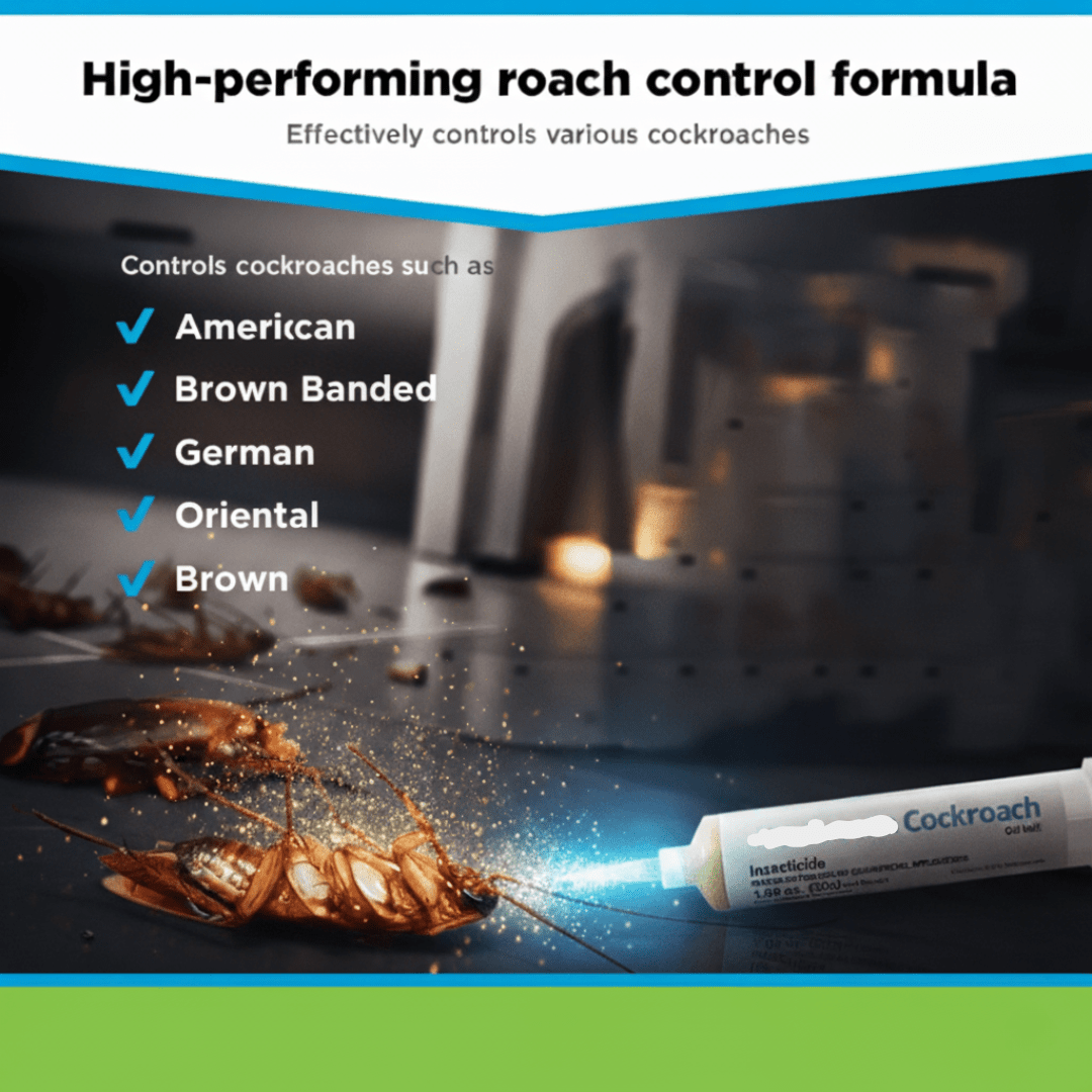 Indoor and Outdoor Cockroach Control Gel