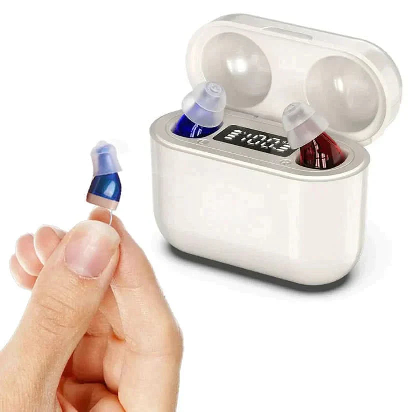 Invisible Rechargeable Hearing Aids for Adults (Pair)