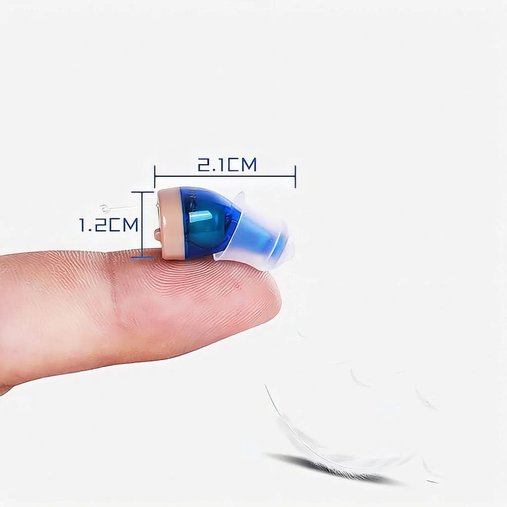 Invisible Rechargeable Hearing Aids for Adults (Pair)