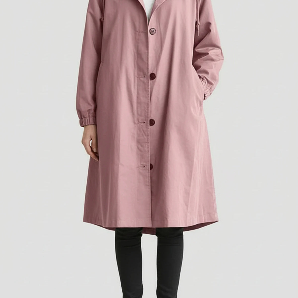 Women's Hooded Long Coat