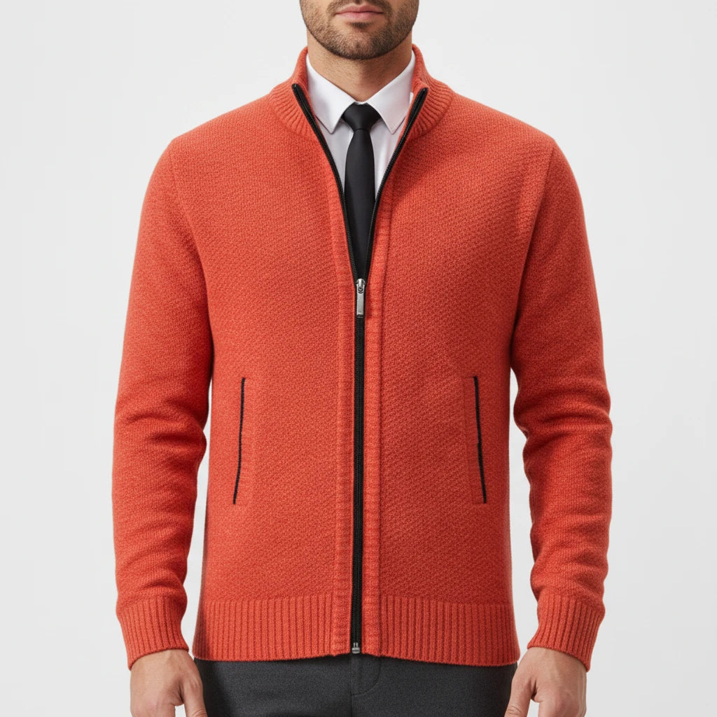 Men's Zip-Up Sweater