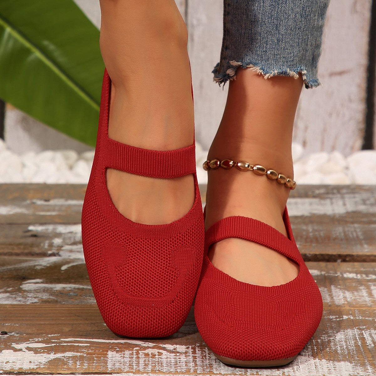Ladies Cheerful Mary Jane Ballerinas Niropi