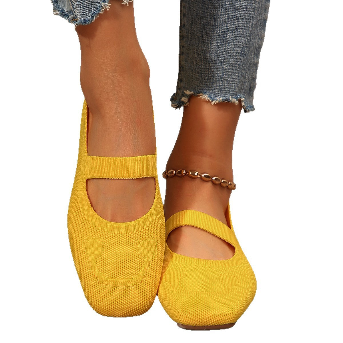 Ladies Cheerful Mary Jane Ballerinas Niropi