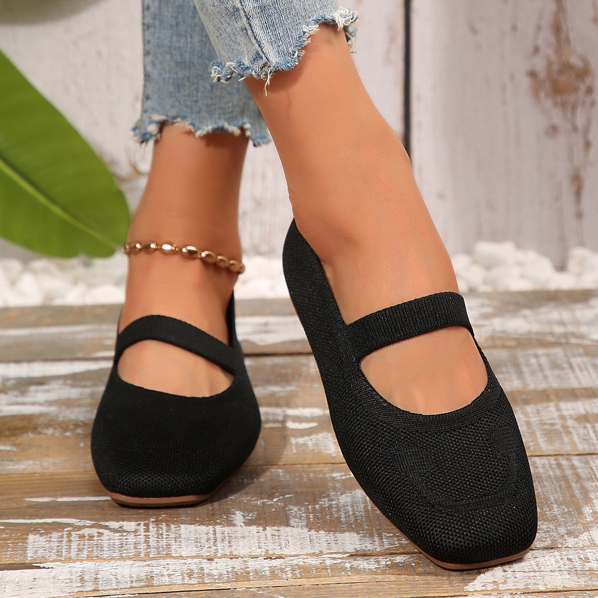 Ladies Cheerful Mary Jane Ballerinas Niropi