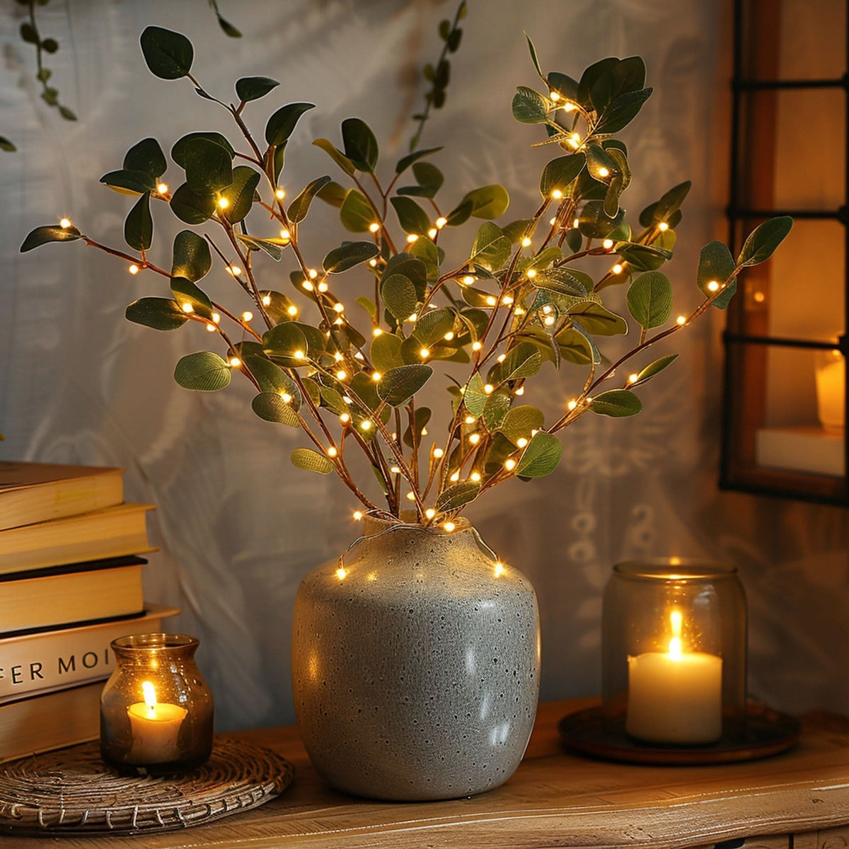 LED Fairy Light Olive Branch