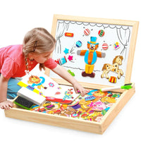 Magnetic Drawing and Puzzle Board