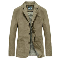 Men's Autumn Vintage and Military Style Jacket