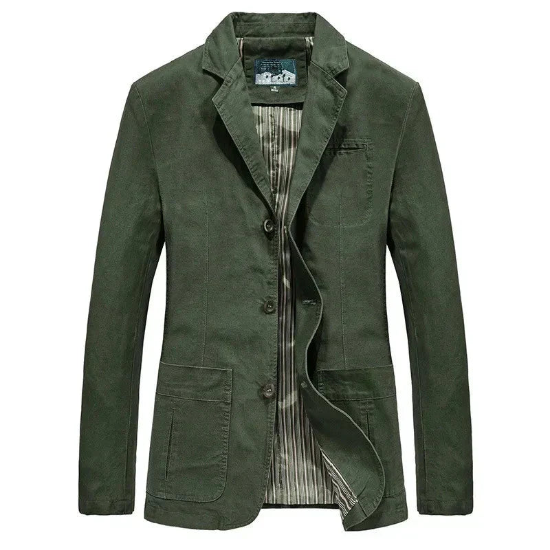 Men's Autumn Vintage and Military Style Jacket