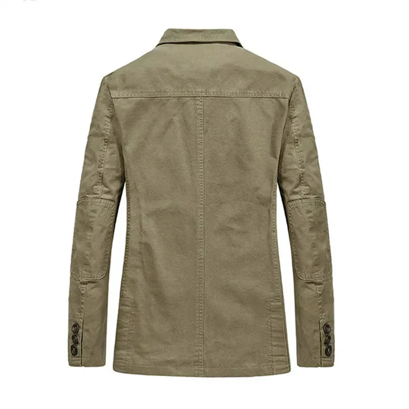 Men's Autumn Vintage and Military Style Jacket