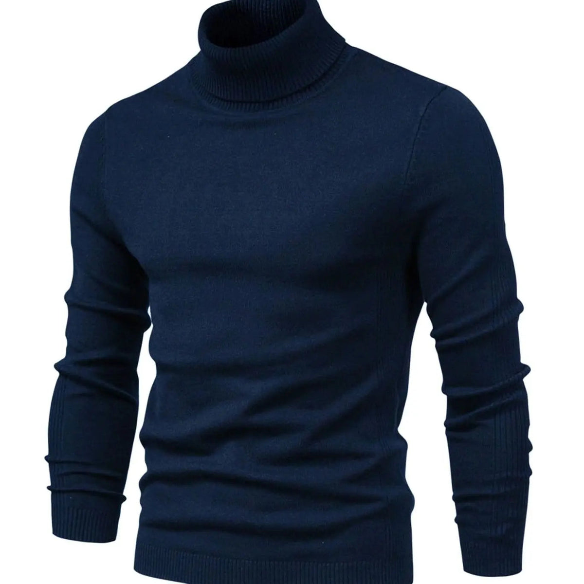 Men's Casual Slim-Fit Turtleneck Knit Sweater