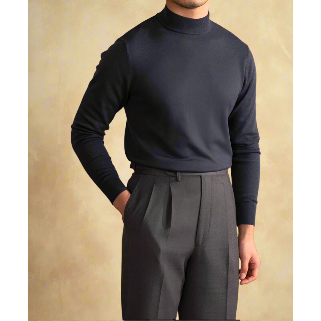 Men's Classic Turtleneck Sweater