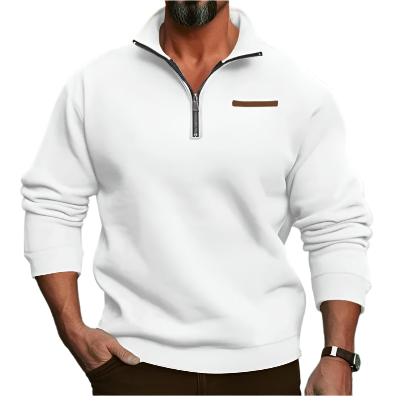 Men's Half-Zip Sweater for Comfort and Style