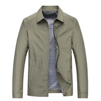 Men's Lightweight Summer Zip-Up Jacket