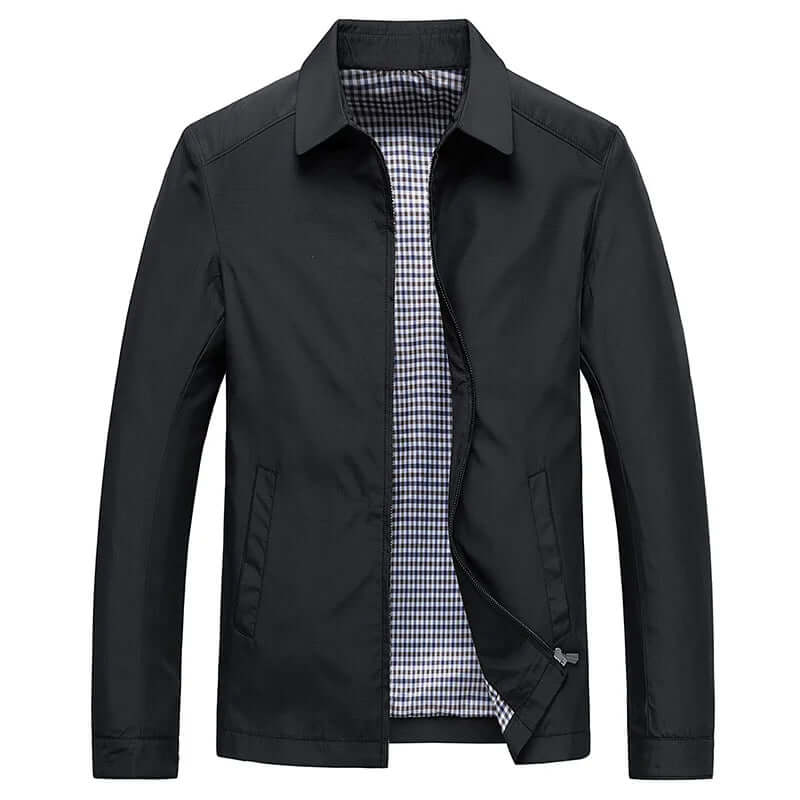 Men's Lightweight Summer Zip-Up Jacket