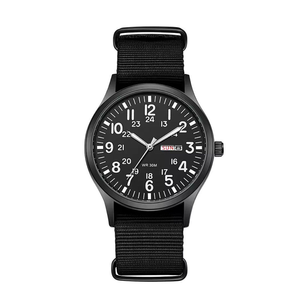 Men’s Outdoor Wristwatch Waterproof with Sapphire Glass