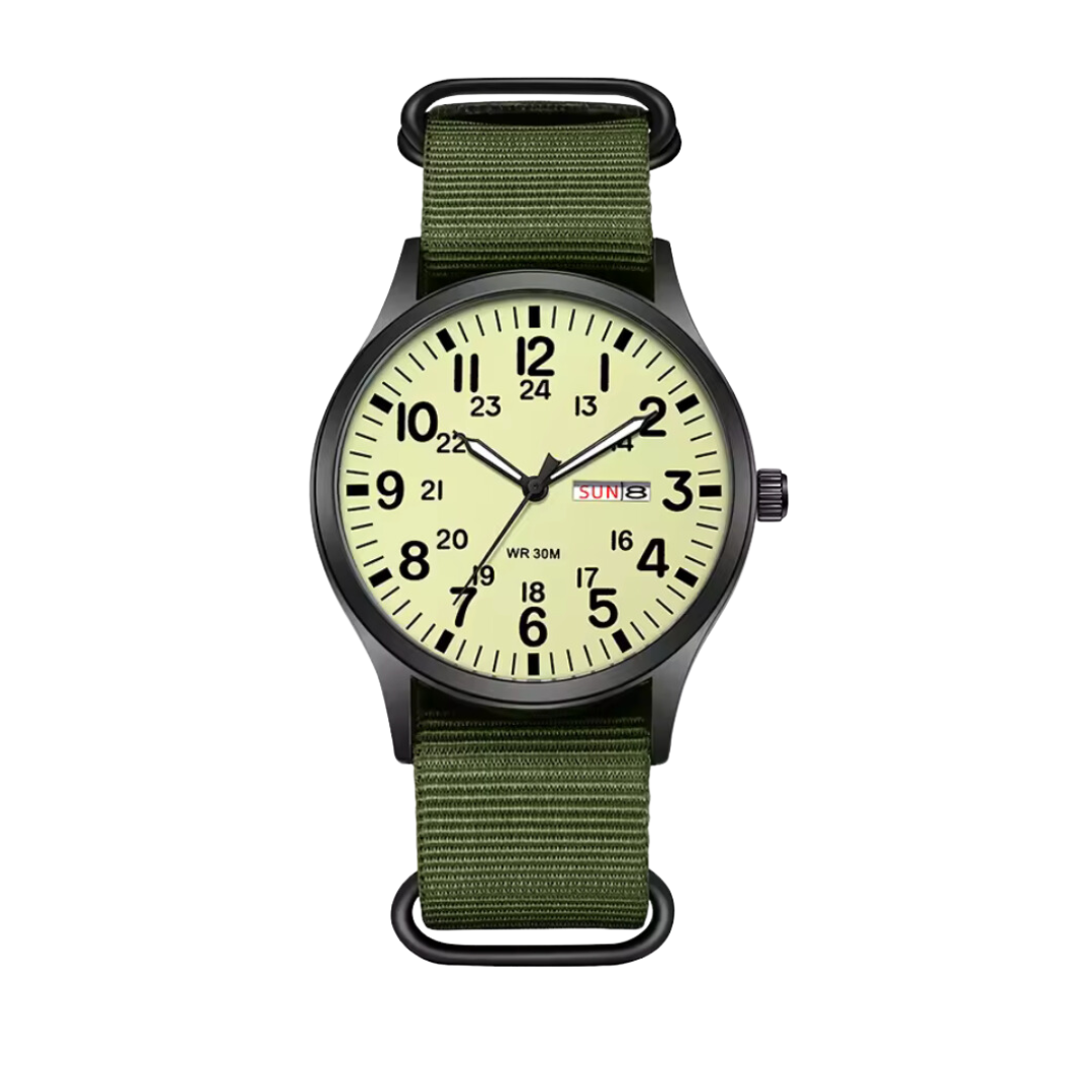 Men’s Outdoor Wristwatch Waterproof with Sapphire Glass
