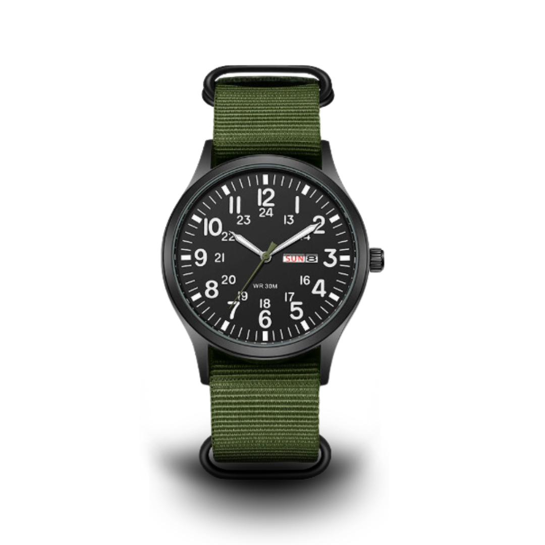 Men’s Outdoor Wristwatch Waterproof with Sapphire Glass