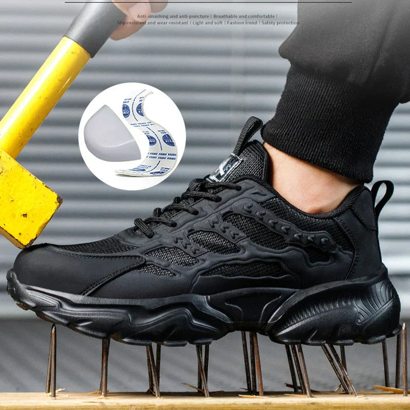 Men's Steel Toe Safety Shoes in Modern Design
