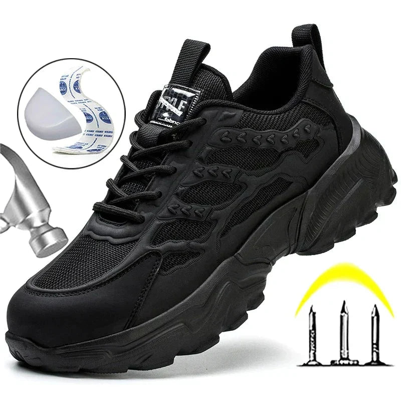 Men's Steel Toe Safety Shoes in Modern Design