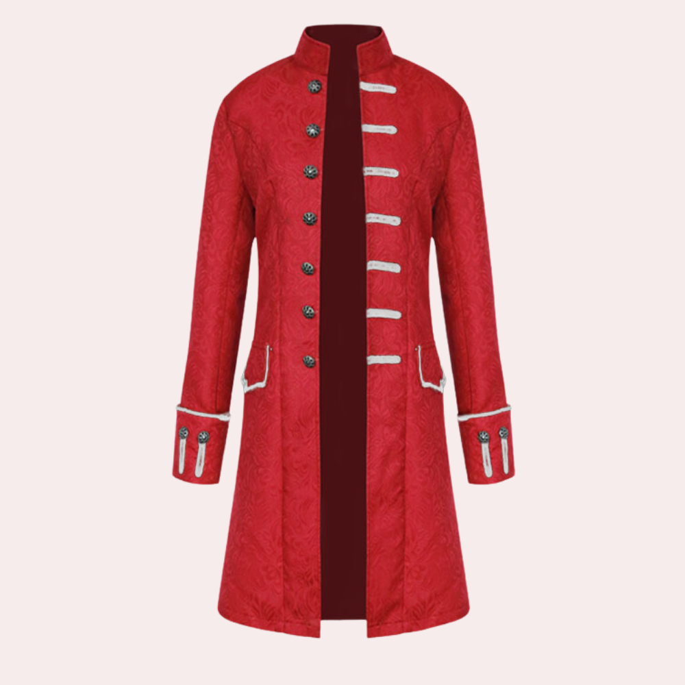 Men's Vintage Style Long Coat