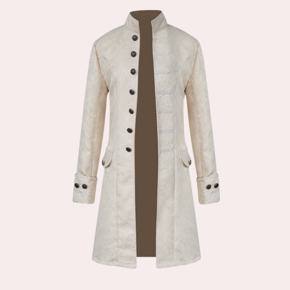 Men's Vintage Style Long Coat