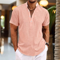 Men's Button-Down Short Sleeve Shirt