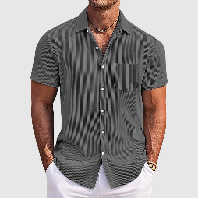 Image of Men's Camp Collar Short Sleeve Shirt