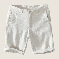 Men's Cuffed Flat Front Shorts