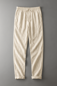 Men's Drawstring Straight Leg Pants