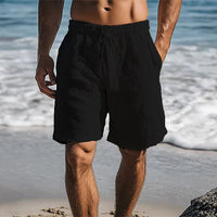 Men's Drawstring Waist Swim Trunks