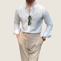 Men's Long-Sleeve Button-Down Shirt