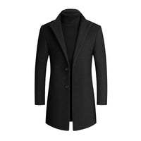 Men's Notch Lapel Overcoat