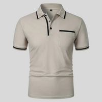 Men's Pocket Short Sleeve Polo Shirt