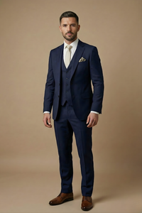 Men's Slim-Fit Three-Piece Suit