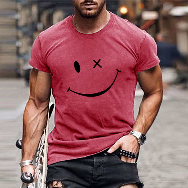 Image of Men's Smiley Face Graphic T-Shirt